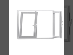 窓を傾けて回す