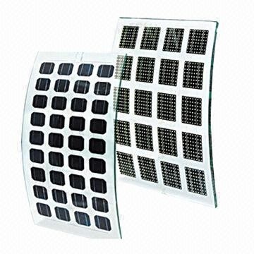 明確な模造された和らげられた太陽電池パネルは光起電ガラスBIPVモジュールの特徴のための弧光を発する