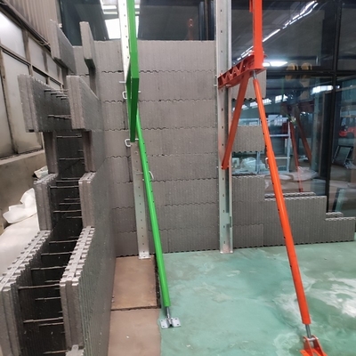 建築用カスタマイズされたカラー鋼筋ブラシング 2mm 厚さのICF壁サポート