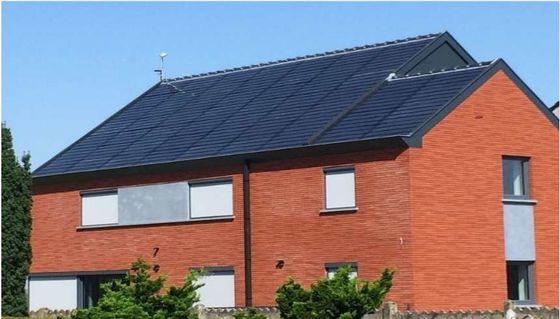 BIPVの建物に屋根を付けることは6063 T5が陽極酸化したPhotovoltaicsを統合した