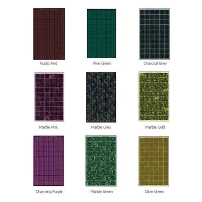 PVガラス着色されたBIPV建物によって統合されたPhotovoltaics ARは塗った